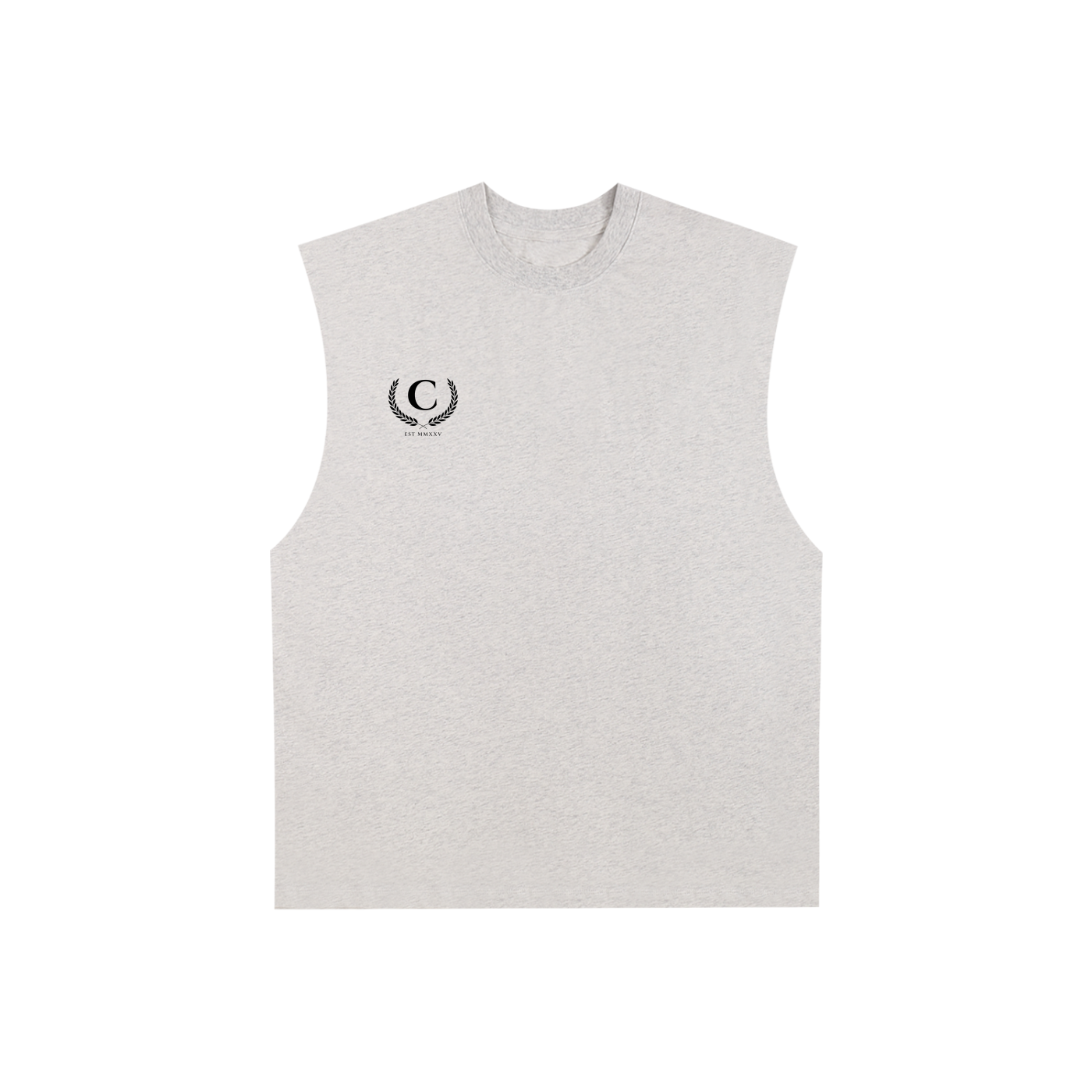 Conviction Raw Edge Cotton Tank Top