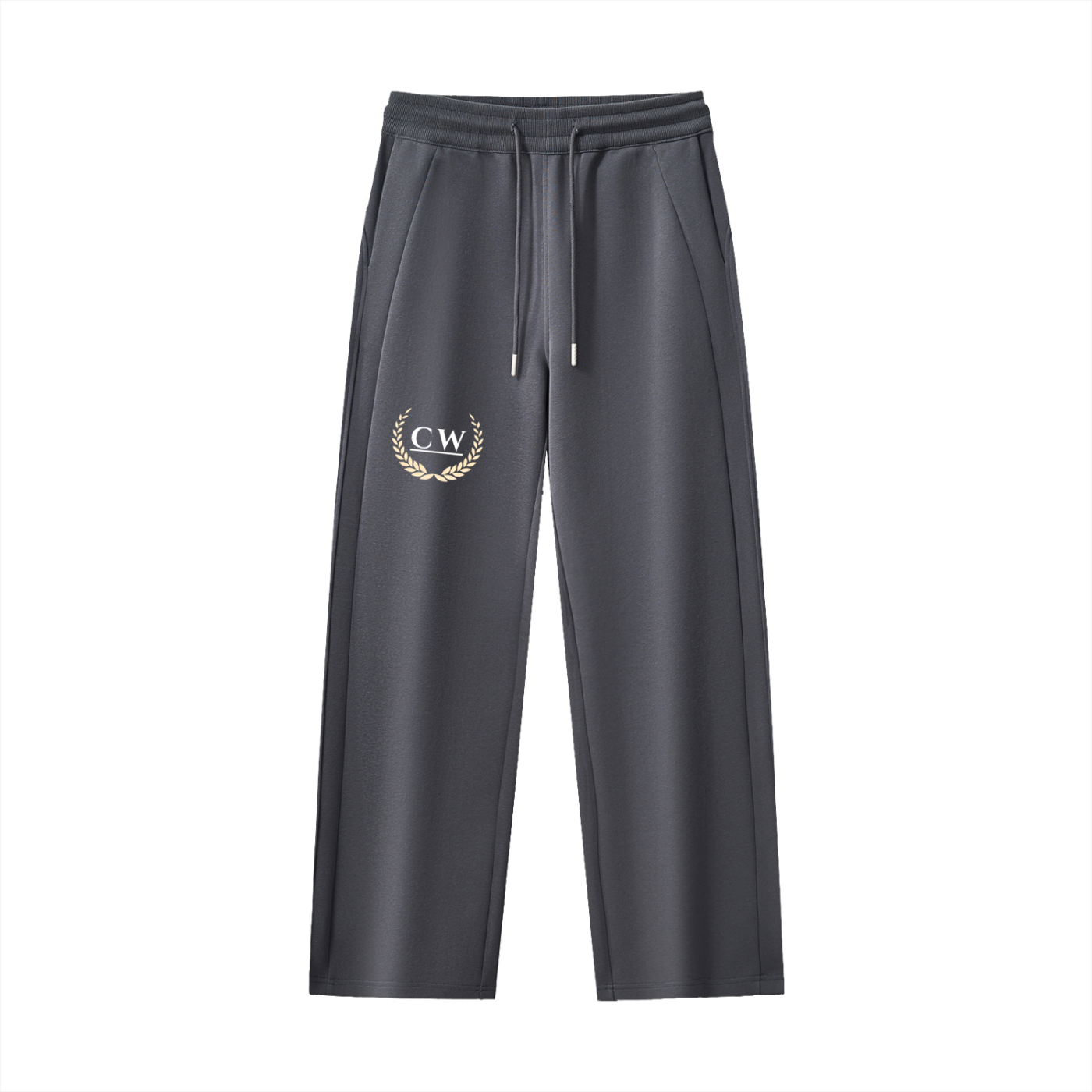 “Essential’s” Drawstring Straight-Leg Sweatpants
