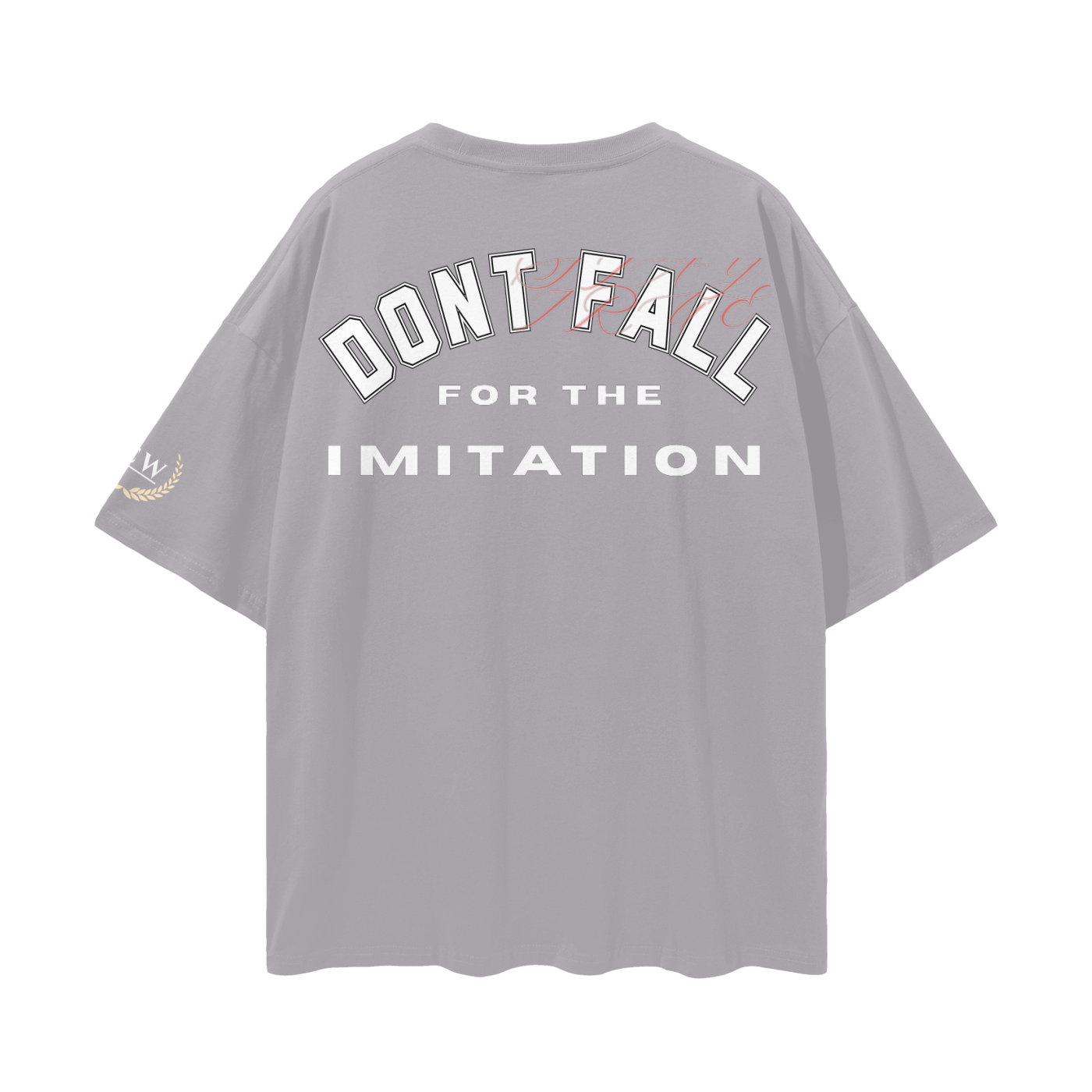 “Don’t Fall” Oversized Drop Shoulder T-Shirt