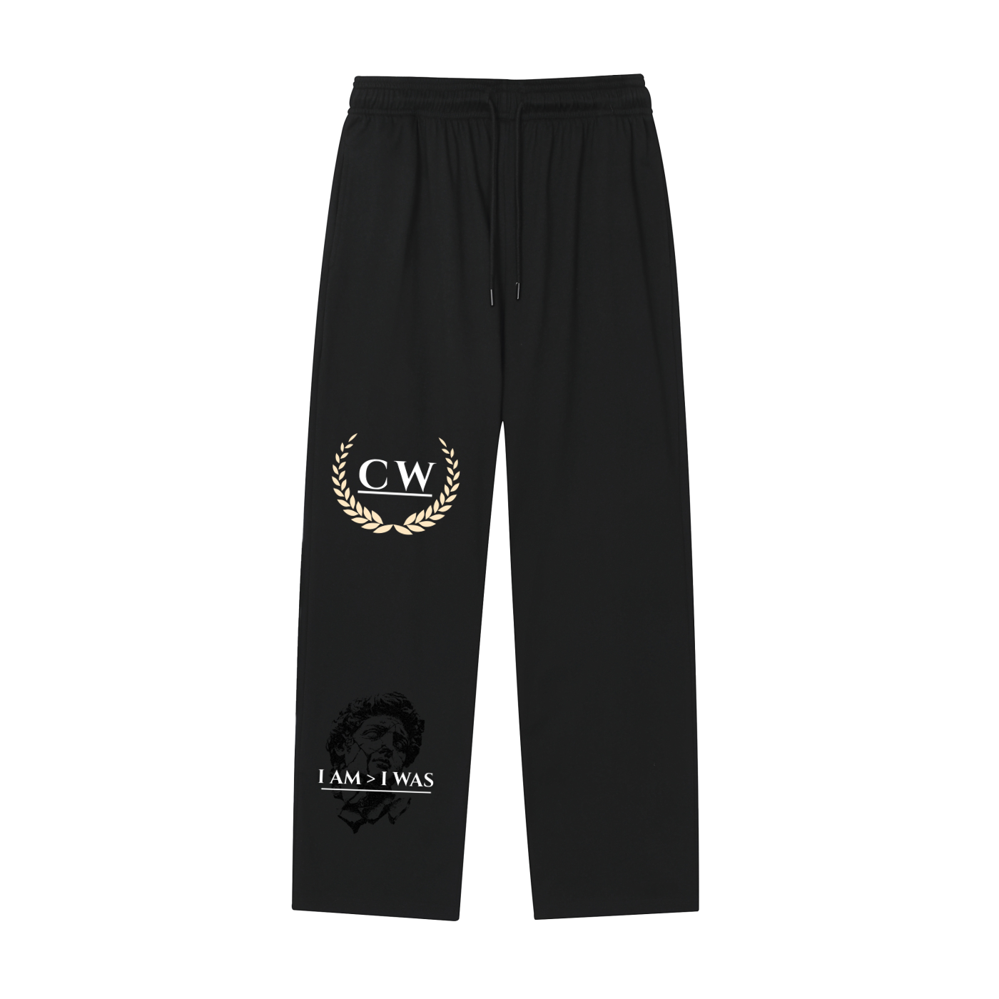 Conviction “I AM > I WAS” Mesh-Lined Quick-Dry Athletic Leg Pants