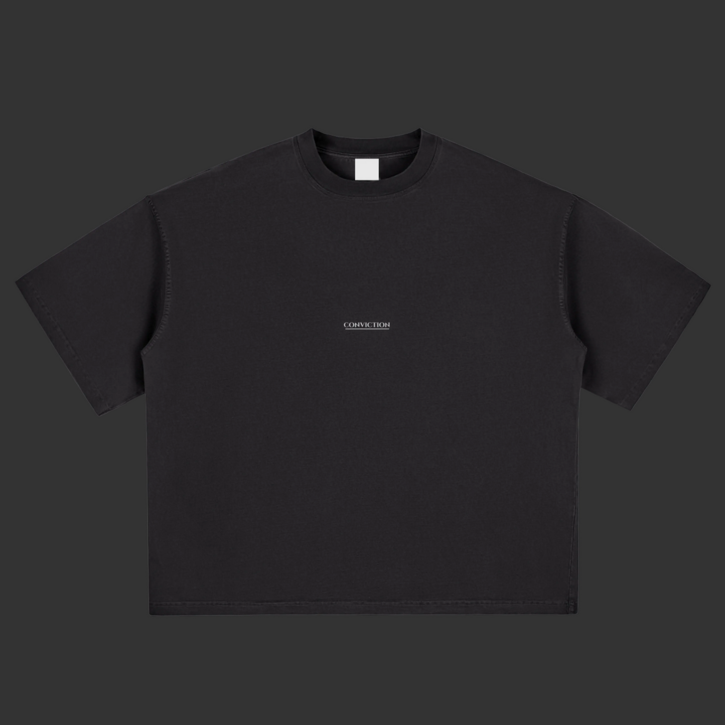 Vintage Washed “C.O.A” Boxy T-Shirt