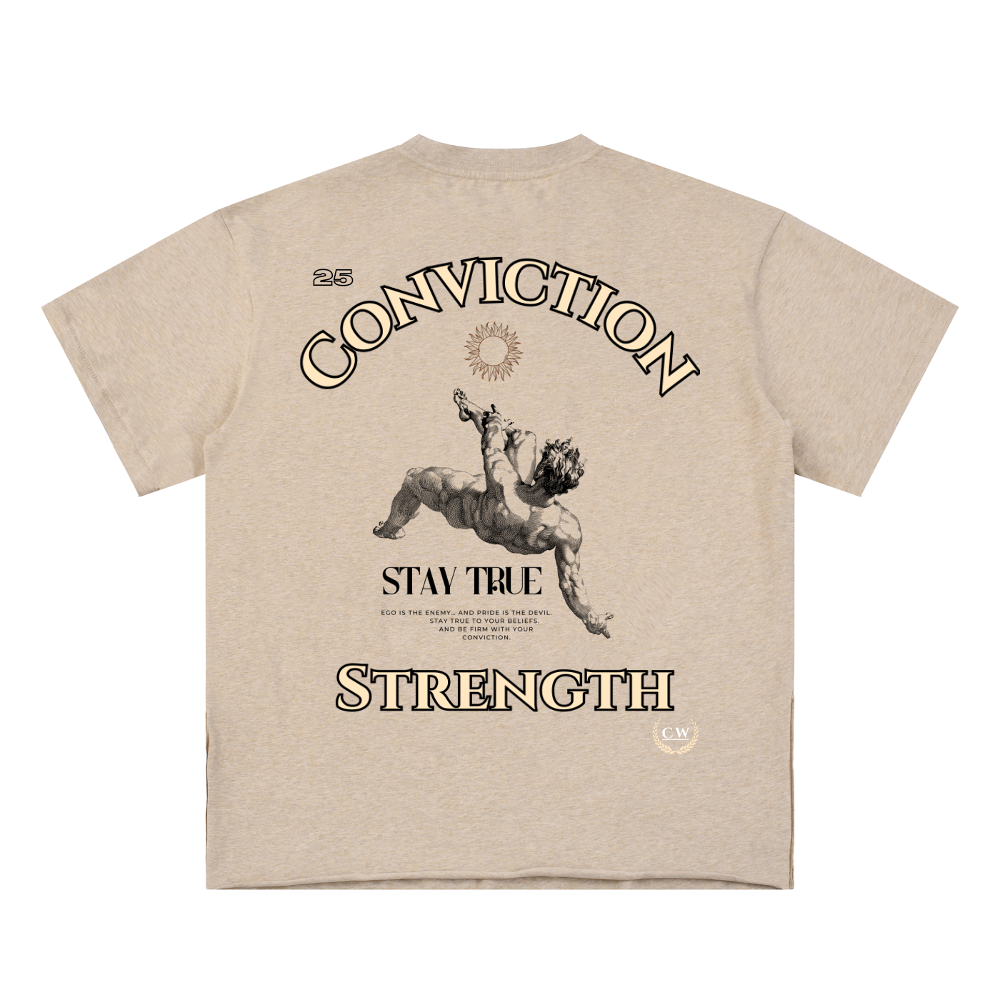 Conviction “The Fall” Essential Cotton Tee