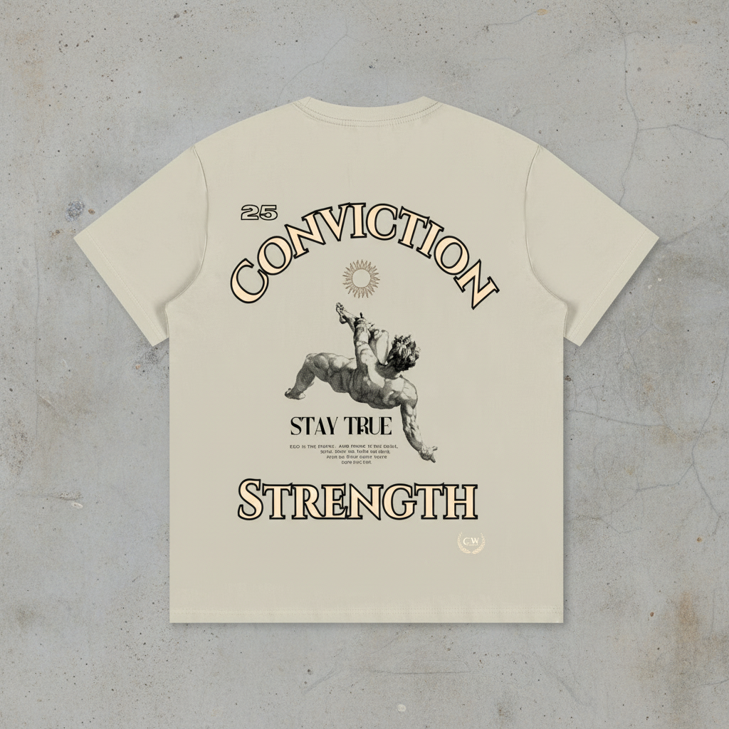 Conviction “The Fall” Essential Cotton T-Shirt