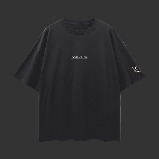 “Don’t Fall” Oversized Drop Shoulder T-Shirt
