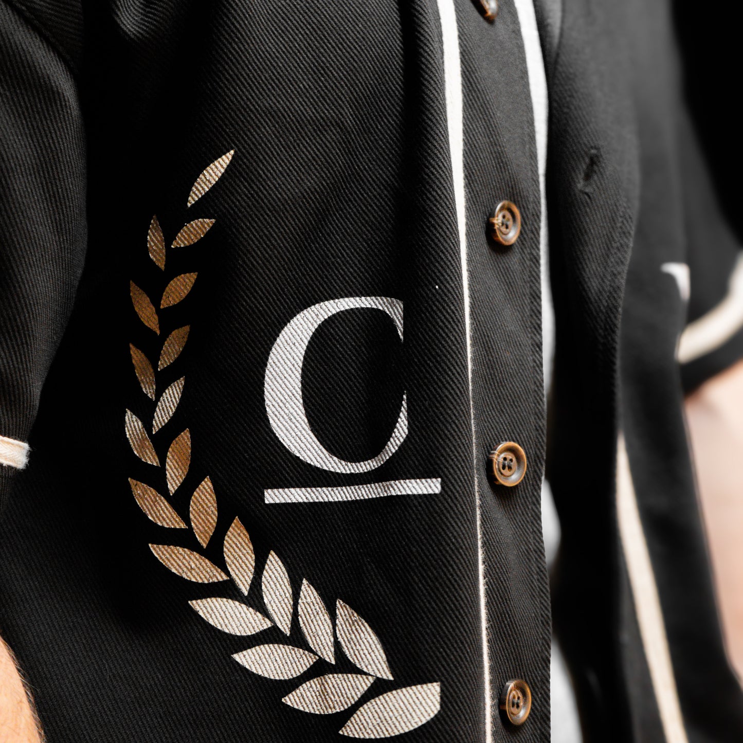 Conviction “STATEMENT” Piped Button-Up Jersey