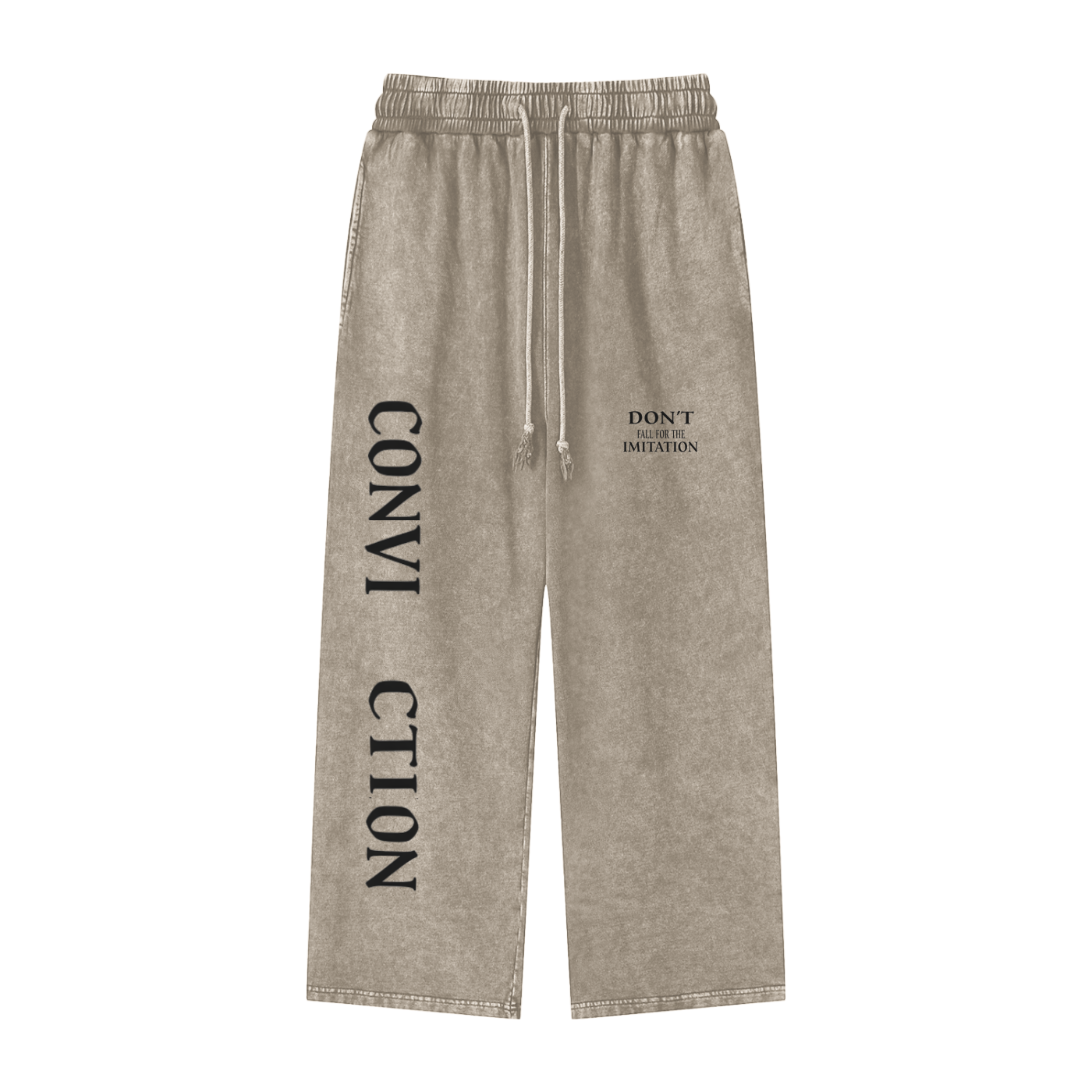 Snow Washed “Imitation” joggers
