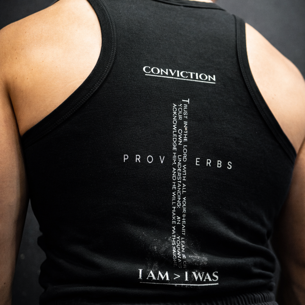 Conviction “TESTAMENT” Performance Tank Top