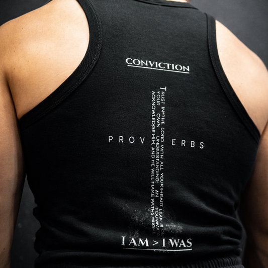 Conviction “TESTAMENT” Performance Tank Top