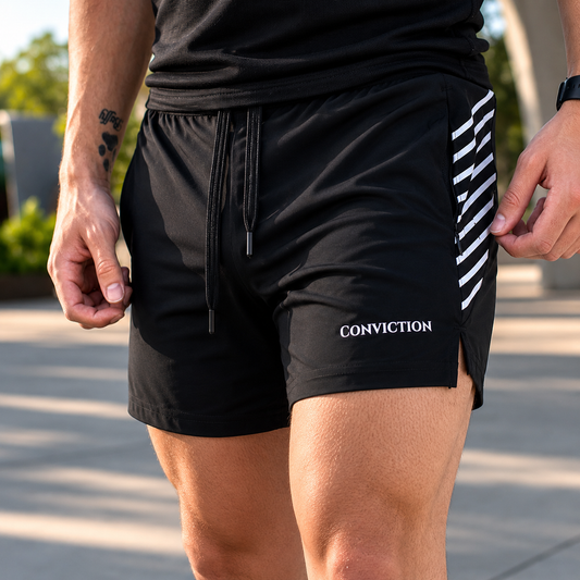 Men's Conviction “Statement” Performance Shorts