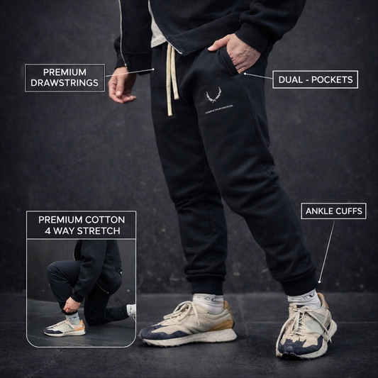 “CONVICTION STRENGTH” | Essential Fleece Sweatpants