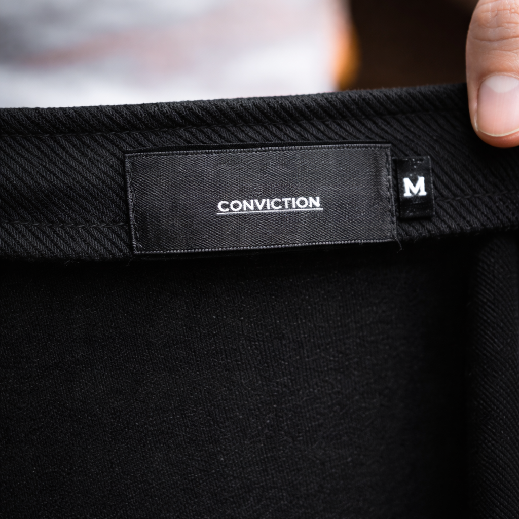 Conviction “STATEMENT” Piped Button-Up Jersey