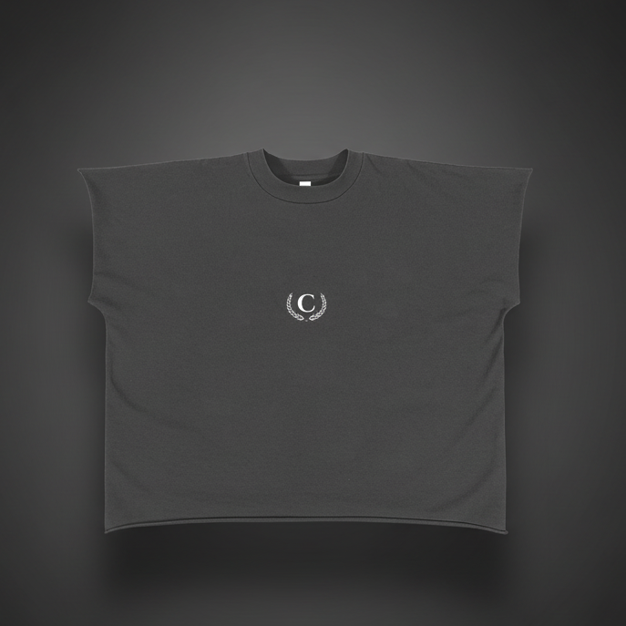 Conviction Lifting Club Raw Edge Boxy Tee