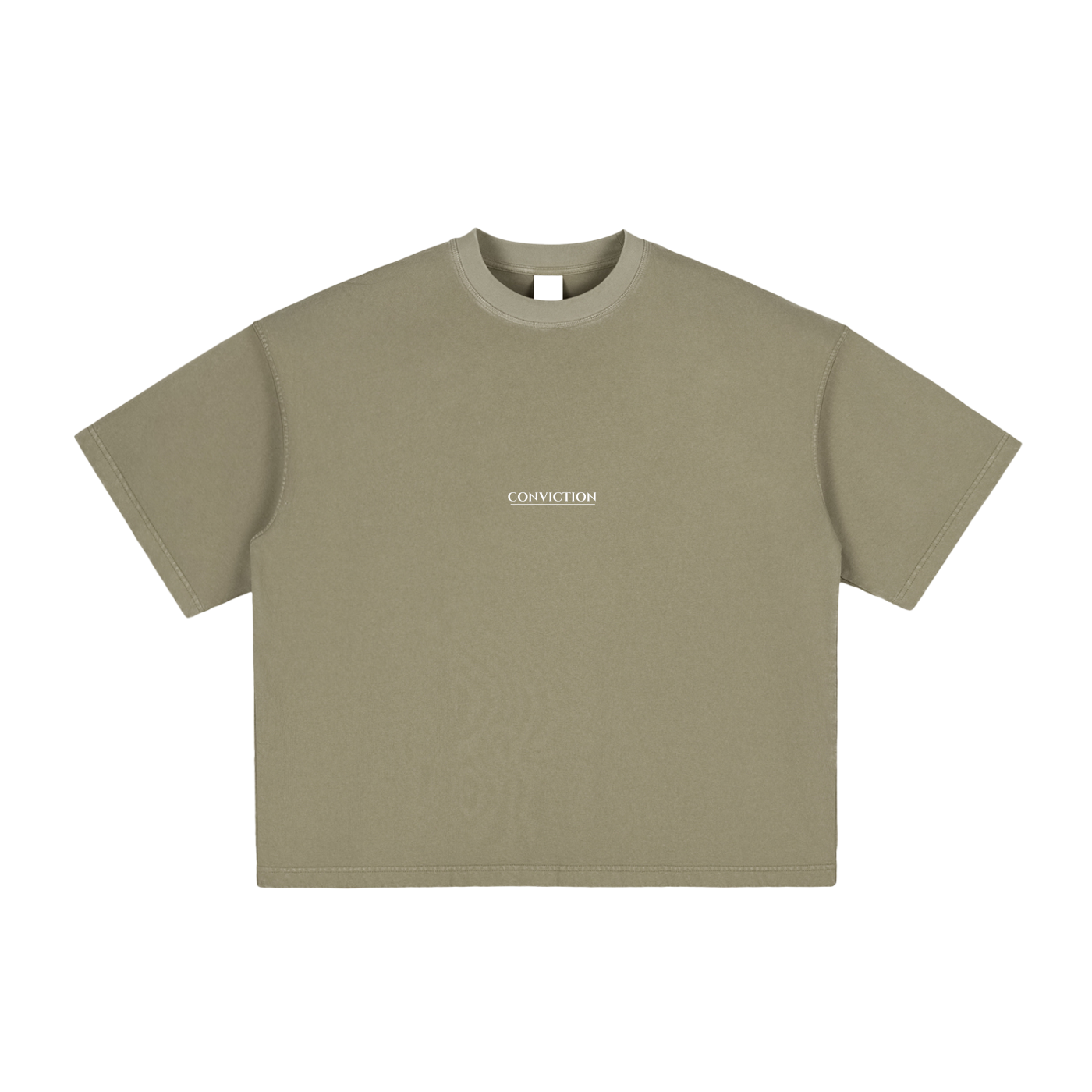 Vintage Washed “C.O.A” Boxy T-Shirt