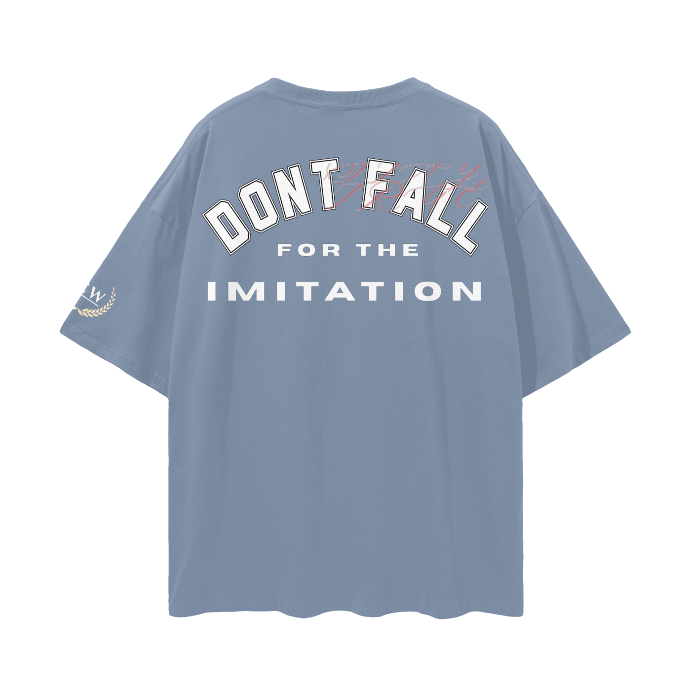 “Don’t Fall” Oversized Drop Shoulder T-Shirt