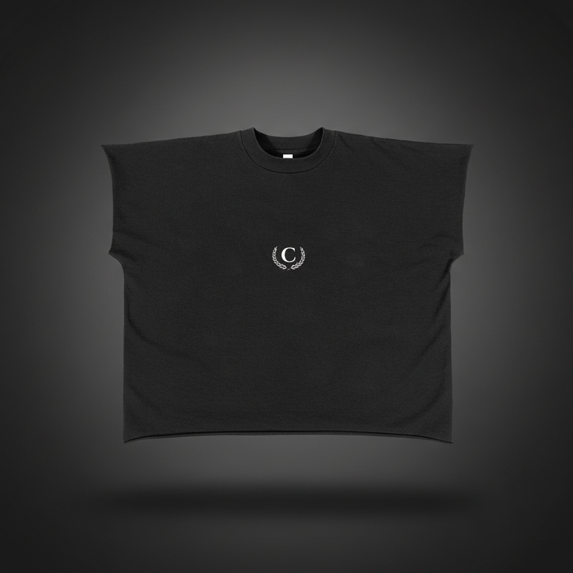 Conviction Lifting Club Raw Edge Boxy Tee